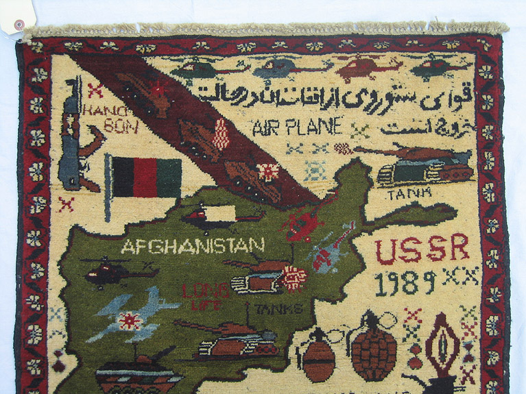 For sale: Afghan War Rug or Conflict Carpet