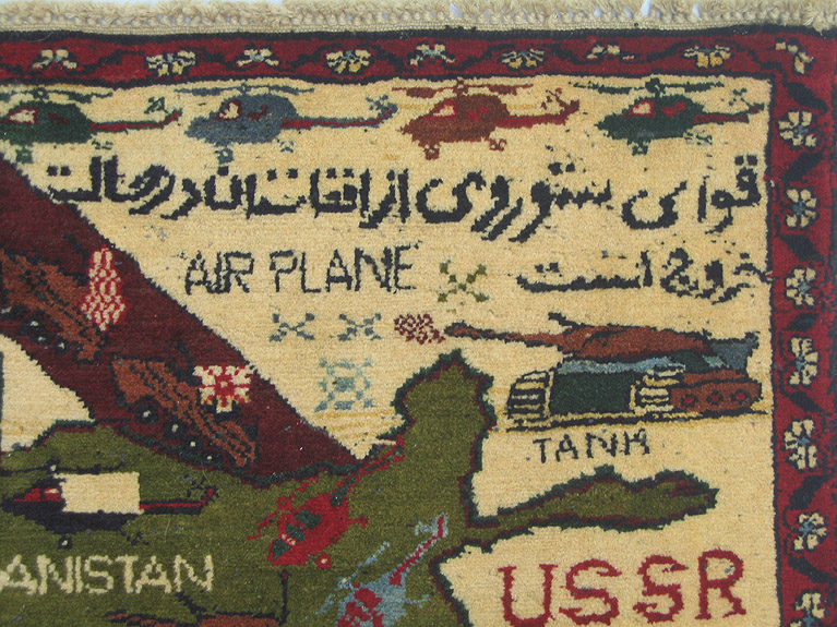 For sale: Afghan War Rug or Conflict Carpet