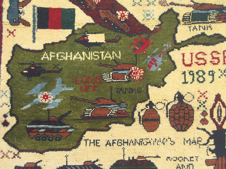 For sale: Afghan War Rug or Conflict Carpet