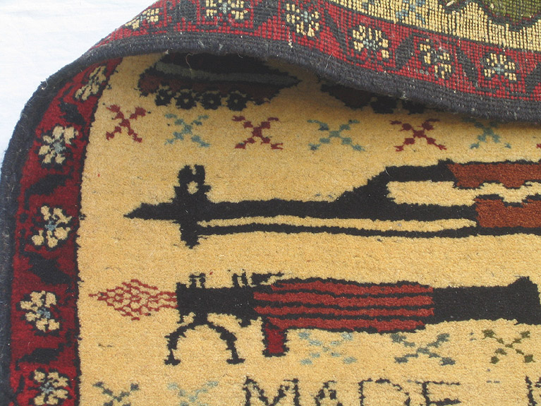 For sale: Afghan War Rug or Conflict Carpet