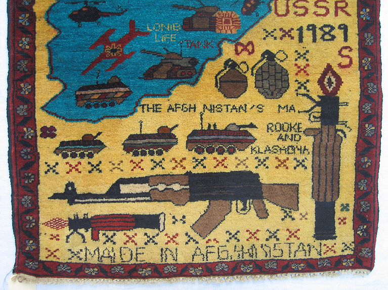 For sale: Afghan War Rug or Conflict Carpet