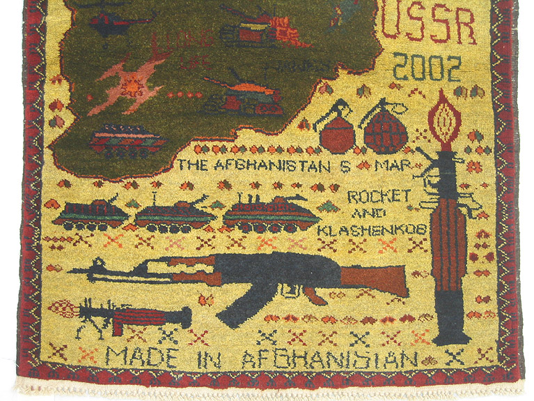 For sale: Afghan War Rug or Conflict Carpet