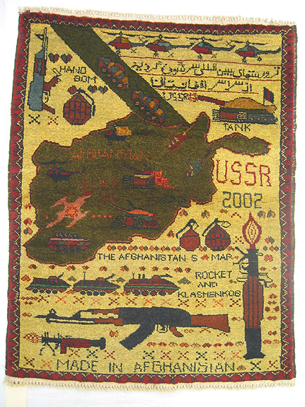 For sale: Afghan War Rug or Conflict Carpet