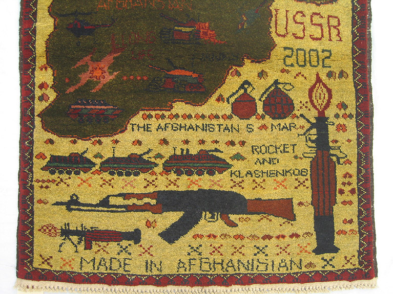 For sale: Afghan War Rug or Conflict Carpet