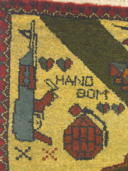 For sale: Afghan War Rug or Conflict Carpet