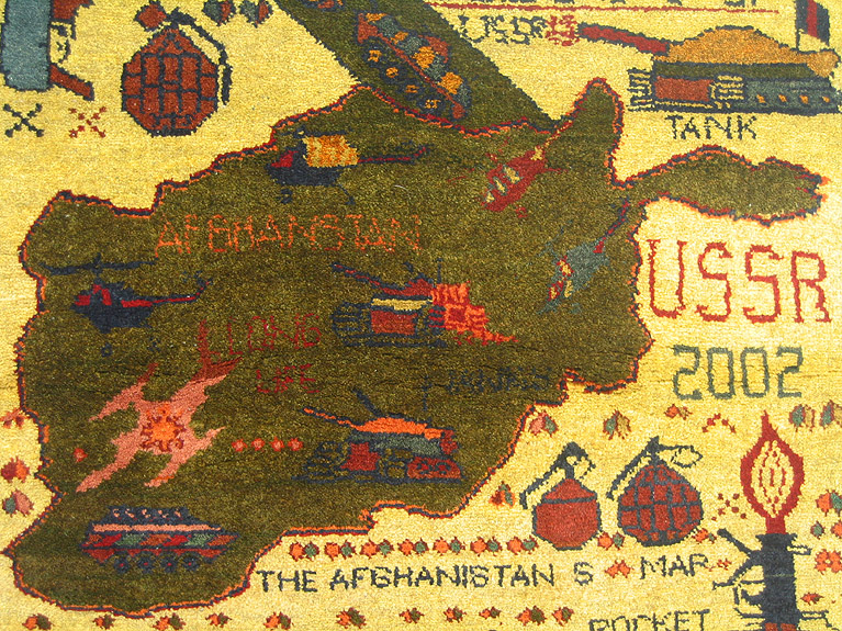 For sale: Afghan War Rug or Conflict Carpet