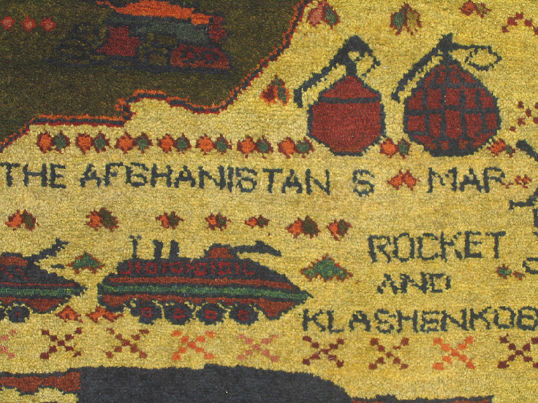 For sale: Afghan War Rug or Conflict Carpet