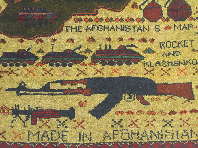 For sale: Afghan War Rug or Conflict Carpet