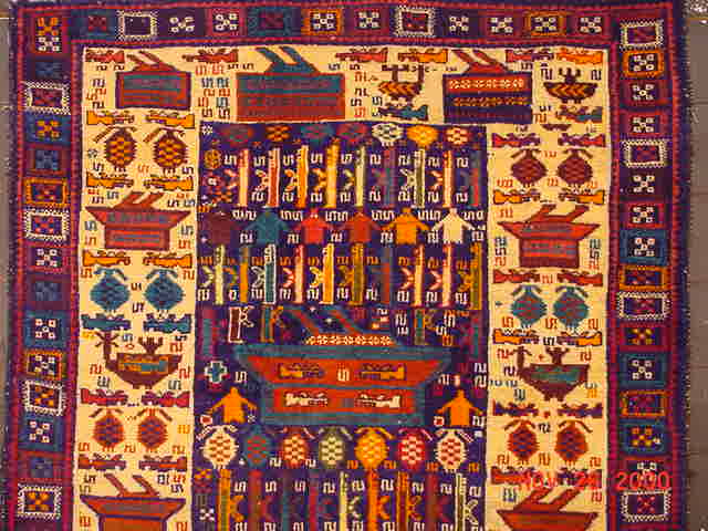 Hand woven carpet from Afhanistan for sale