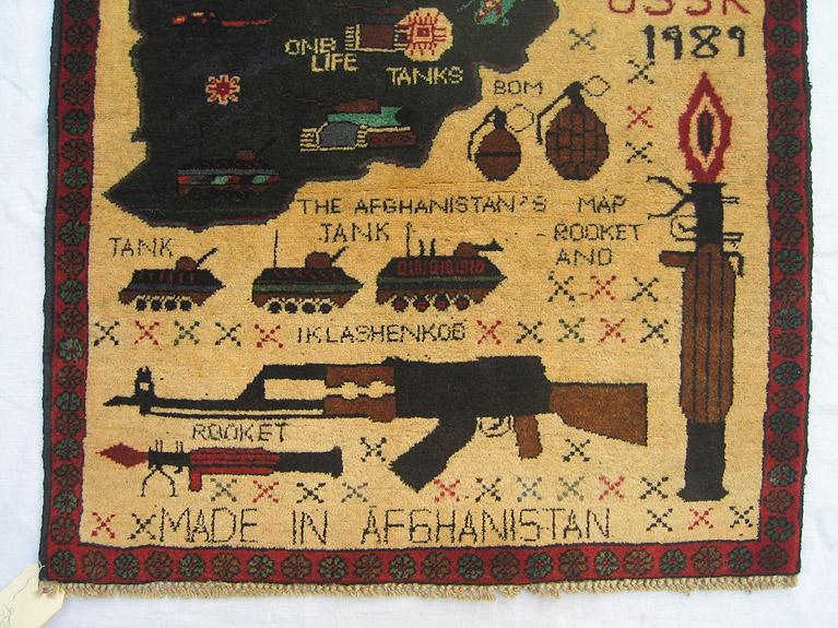 For sale: Afghan War Rug or Conflict Carpet