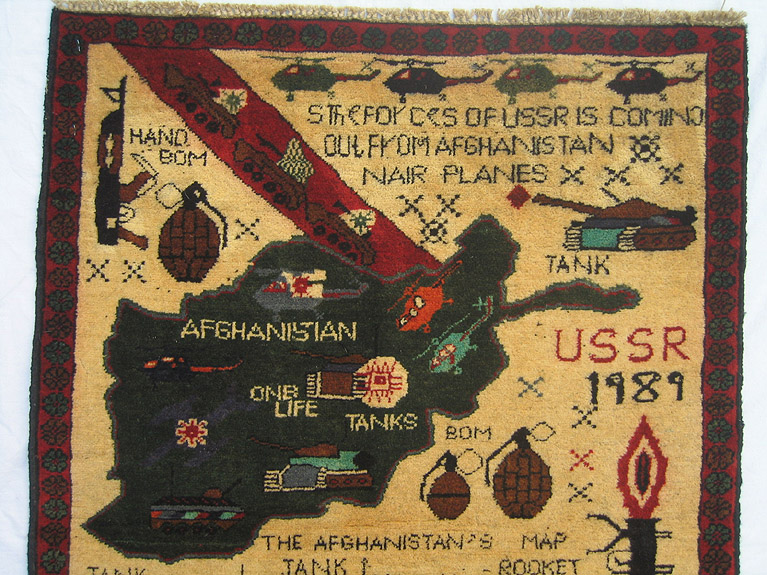 For sale: Afghan War Rug or Conflict Carpet