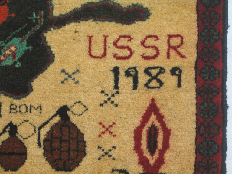 For sale: Afghan War Rug or Conflict Carpet