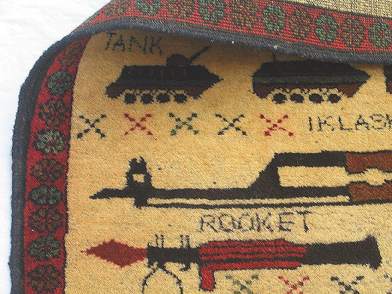 For sale: Afghan War Rug or Conflict Carpet