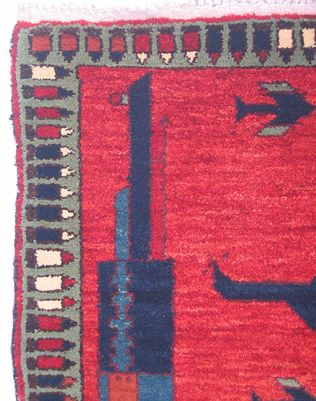 For sale: Afghan War Rug or Conflict Carpet