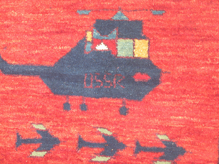 For sale: Afghan War Rug or Conflict Carpet