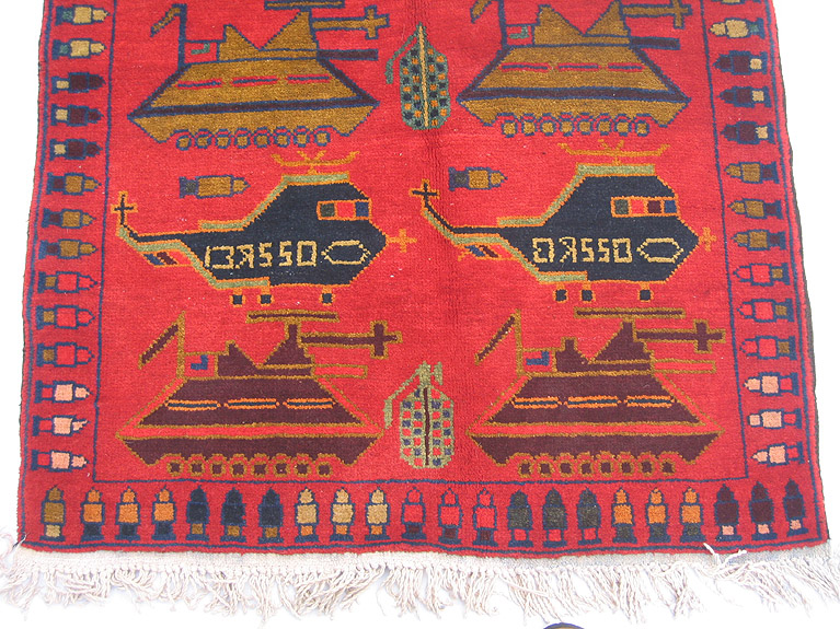 For sale: Afghan War Rug or Conflict Carpet