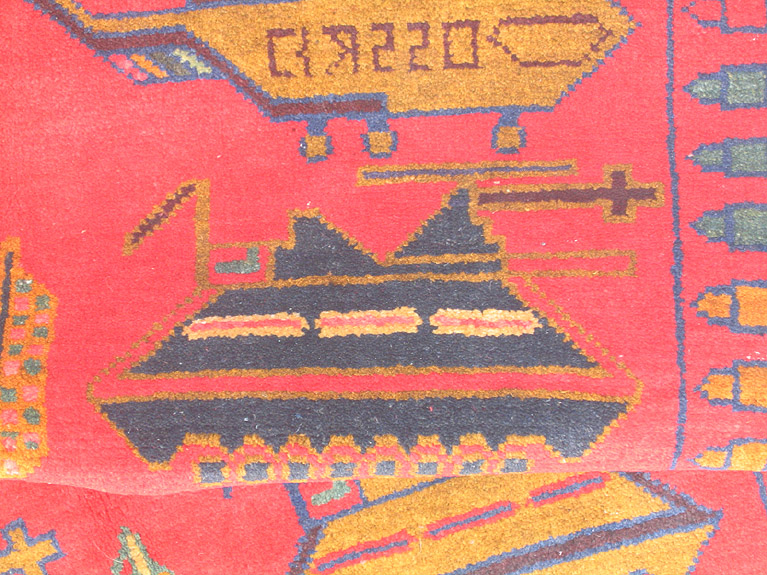 For sale: Afghan War Rug or Conflict Carpet