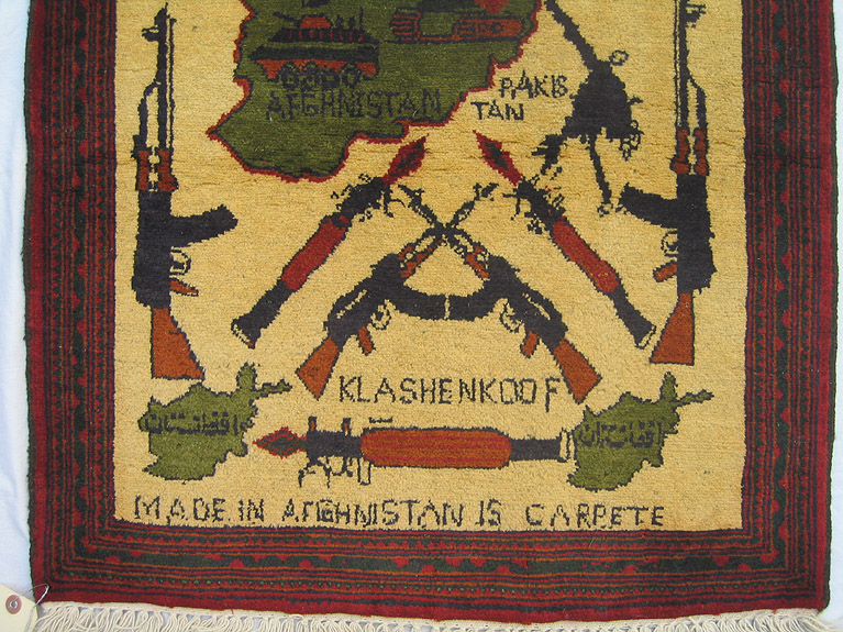 For sale: Afghan War Rug or Conflict Carpet