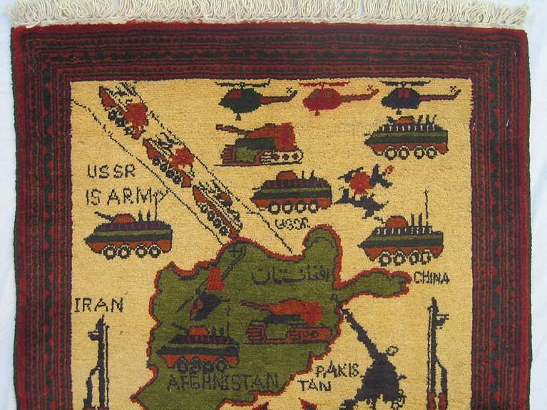 For sale: Afghan War Rug or Conflict Carpet