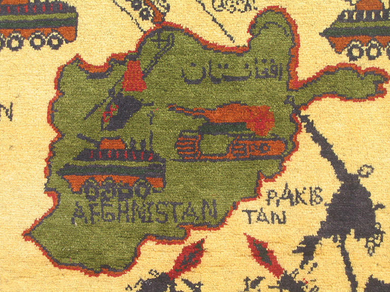 For sale: Afghan War Rug or Conflict Carpet