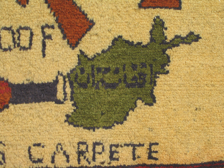 For sale: Afghan War Rug or Conflict Carpet