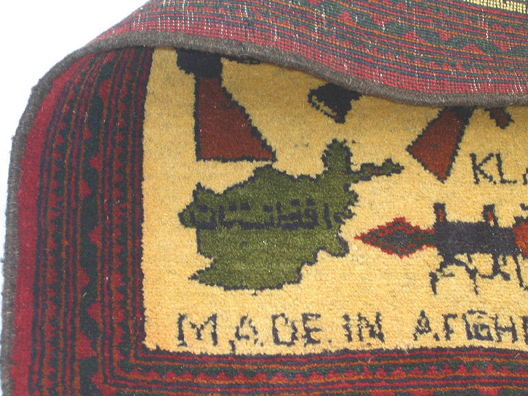 For sale: Afghan War Rug or Conflict Carpet