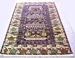 2 Ewer 2 Tank  Afghan War Rug