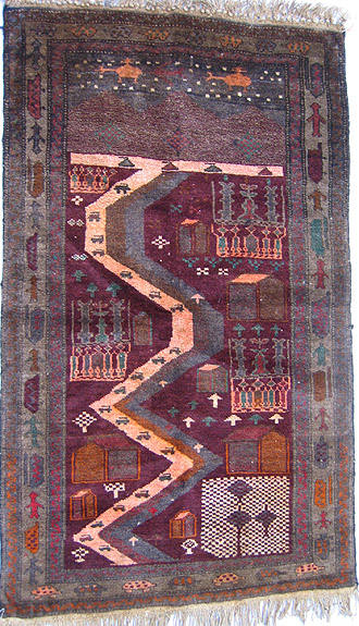 Hand woven carpet from Afhanistan for sale