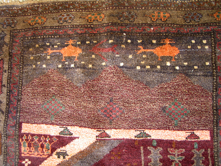 For sale: Afghan War Rug or Conflict Carpet