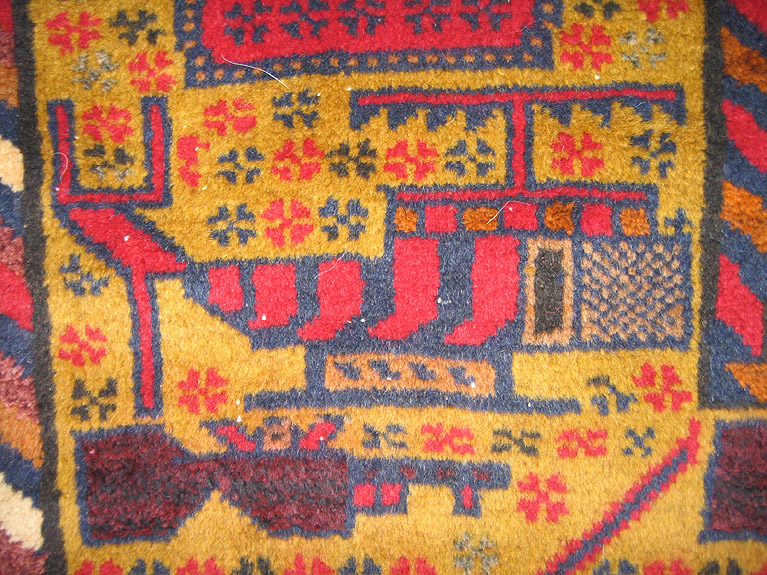 For sale: Afghan War Rug or Conflict Carpet