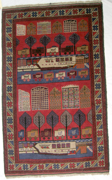 Hand woven carpet from Afhanistan for sale