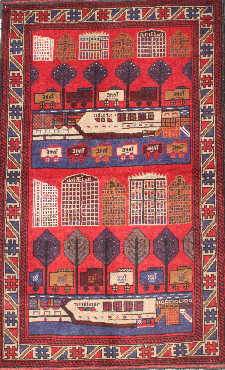 For sale: Afghan War Rug or Conflict Carpet