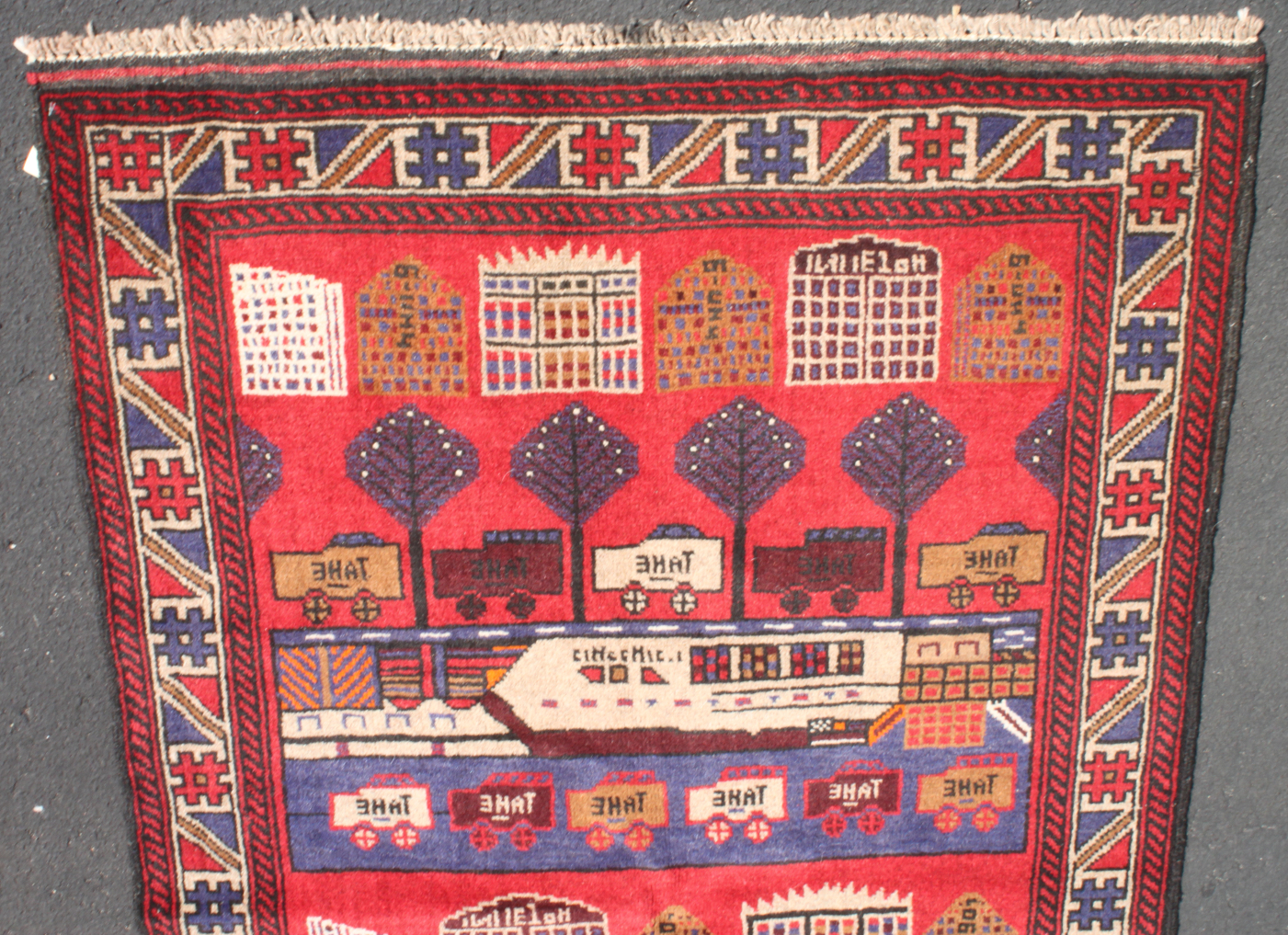 For sale: Afghan War Rug or Conflict Carpet