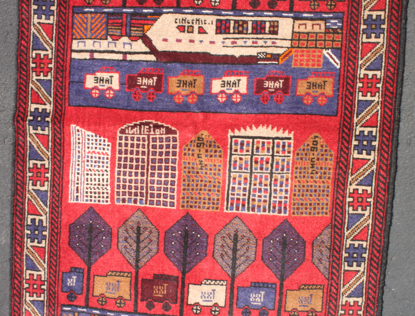 For sale: Afghan War Rug or Conflict Carpet