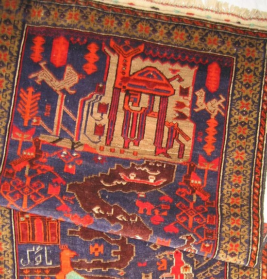 For sale: Afghan War Rug or Conflict Carpet