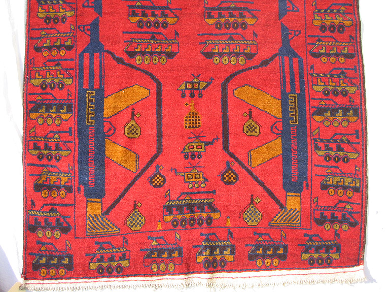 For sale: Afghan War Rug or Conflict Carpet