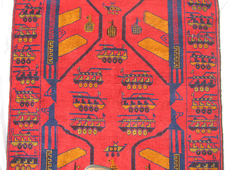 For sale: Afghan War Rug or Conflict Carpet