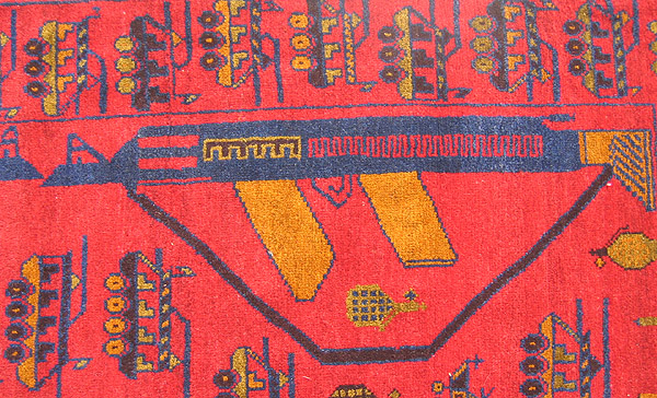 For sale: Afghan War Rug or Conflict Carpet