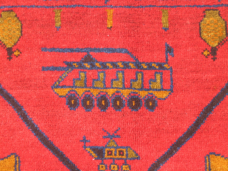 For sale: Afghan War Rug or Conflict Carpet