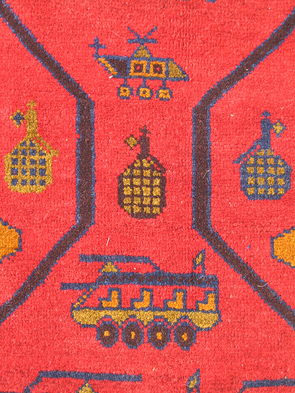 For sale: Afghan War Rug or Conflict Carpet