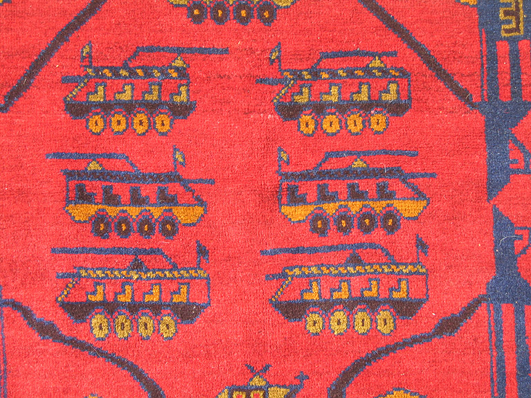 For sale: Afghan War Rug or Conflict Carpet