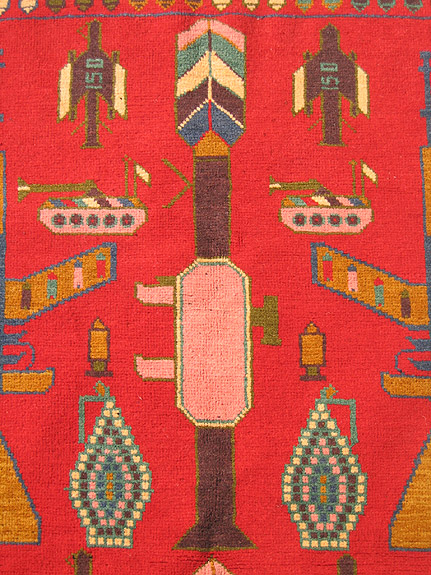 For sale: Afghan War Rug or Conflict Carpet