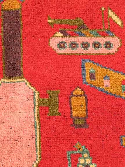 For sale: Afghan War Rug or Conflict Carpet