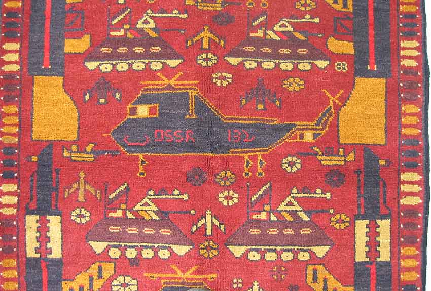 For sale: Afghan War Rug or Conflict Carpet