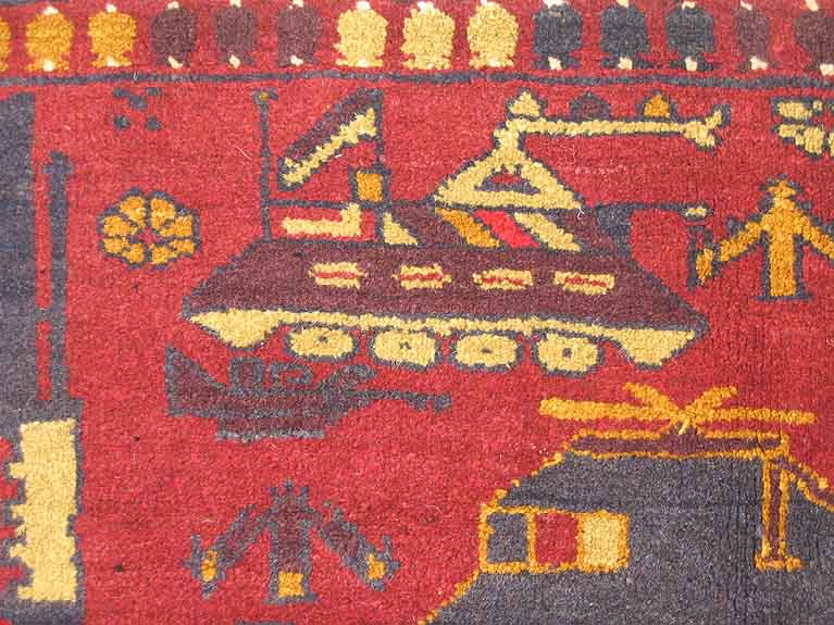 For sale: Afghan War Rug or Conflict Carpet