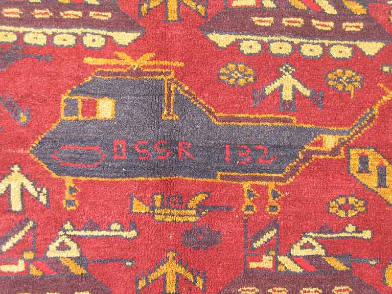 For sale: Afghan War Rug or Conflict Carpet