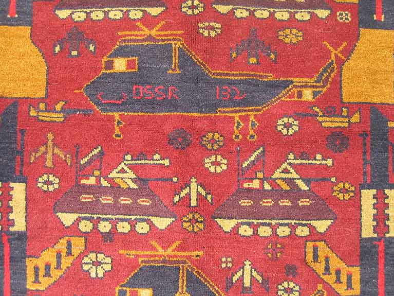 For sale: Afghan War Rug or Conflict Carpet