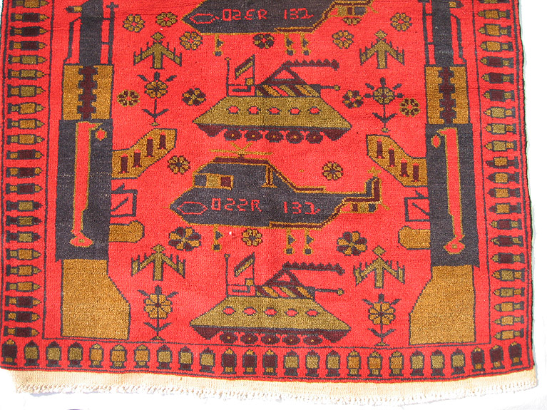 For sale: Afghan War Rug or Conflict Carpet