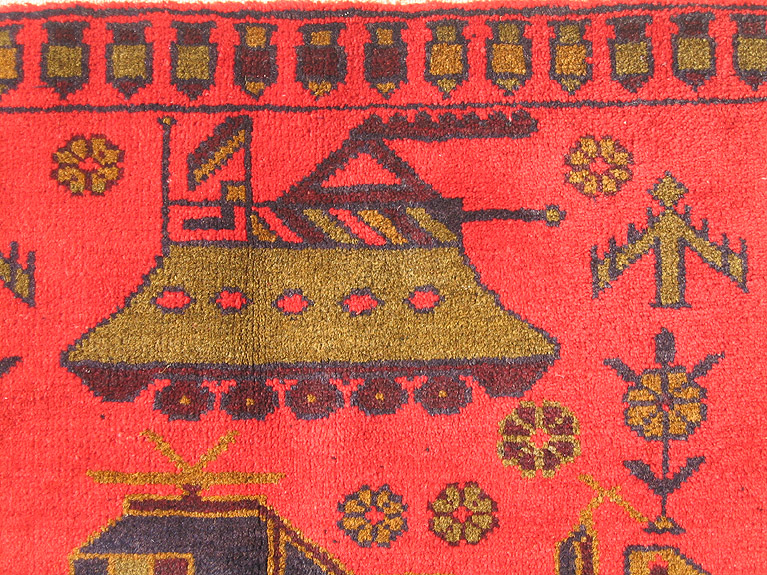 For sale: Afghan War Rug or Conflict Carpet