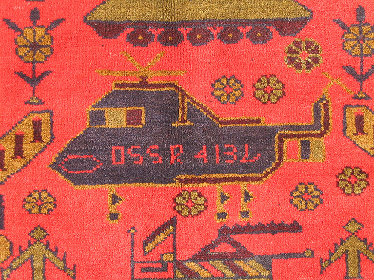 For sale: Afghan War Rug or Conflict Carpet